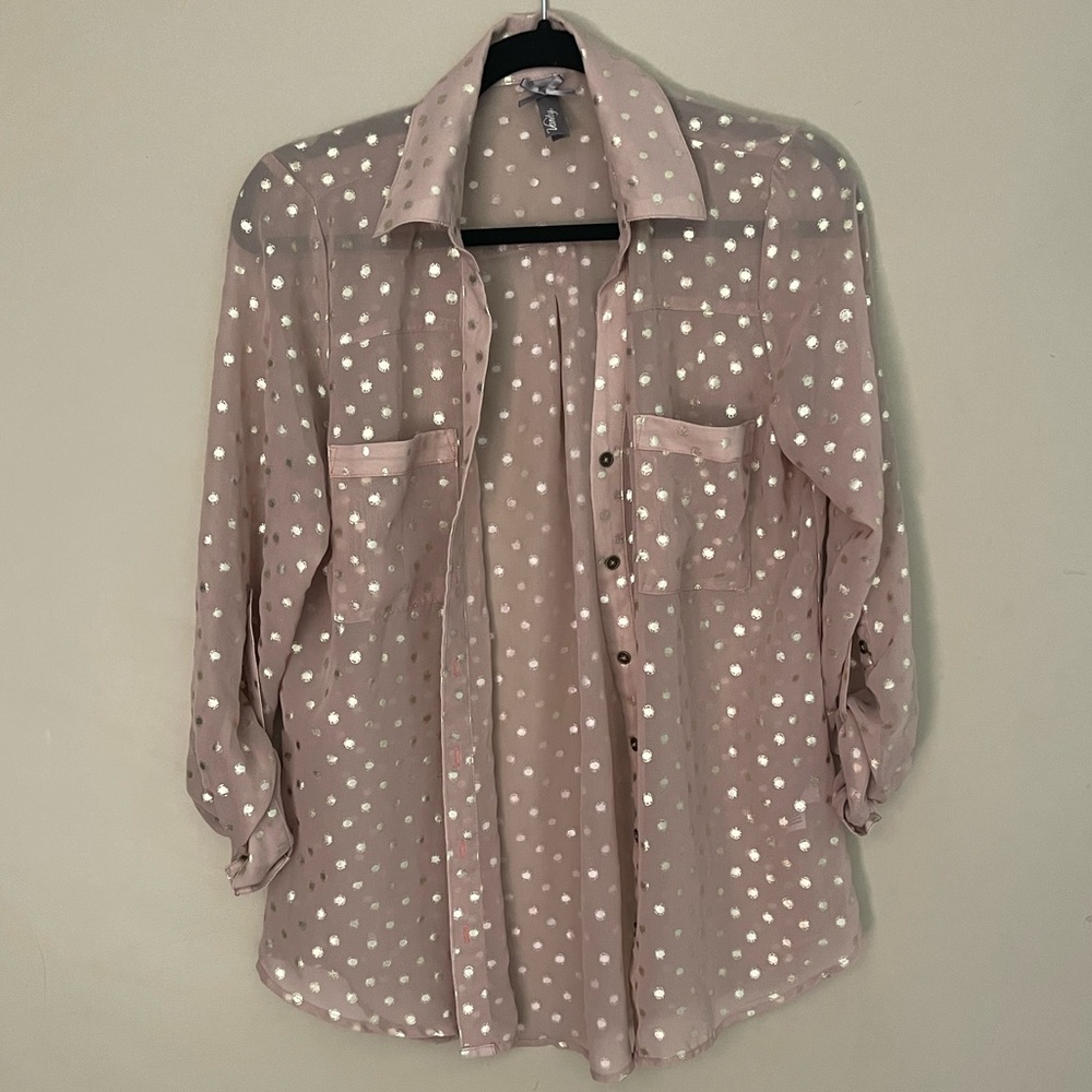 Sheer blouse
